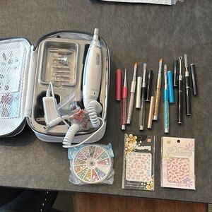 Electric Nail Drill Set with Accessories